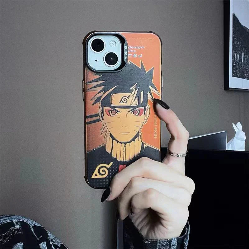 Sasuke/Uzumaki Apple exquisite Trend Silicone Anti-collision phone case