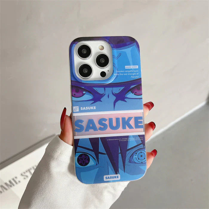 Uzumaki/Sasuke/Kakashi Apple exquisite Trend Silicone Anti-collision phone case