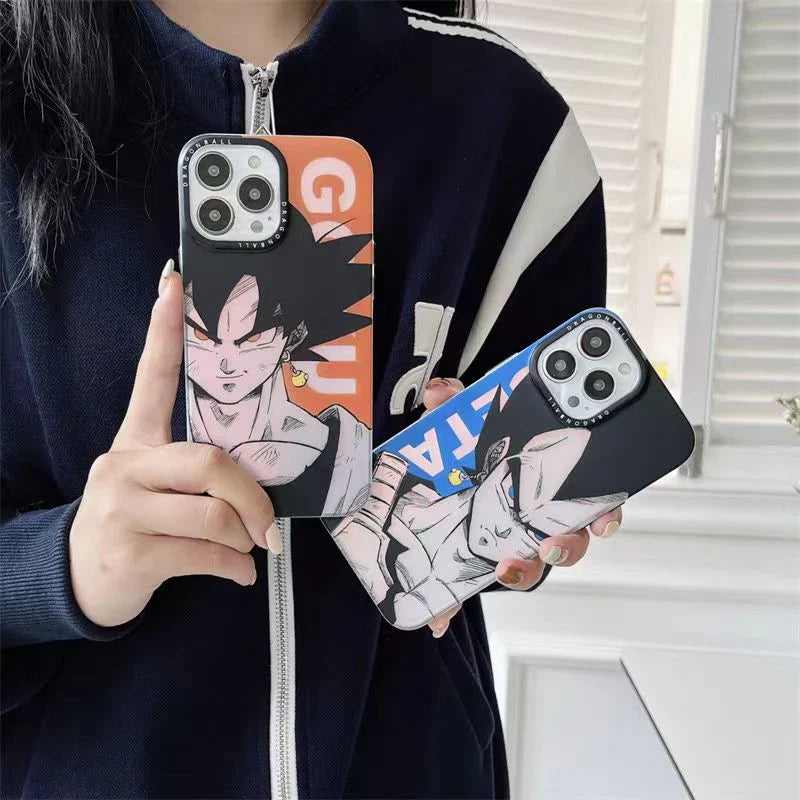 Goku/Vegeta/Buu/Frieza Apple exquisite Trend Silicone Anti-collision phone case