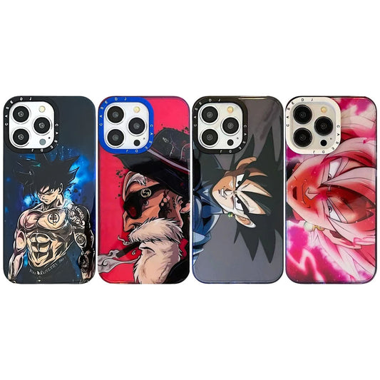 Son Goku/Goku Black Apple silicone crash-resistant phone case