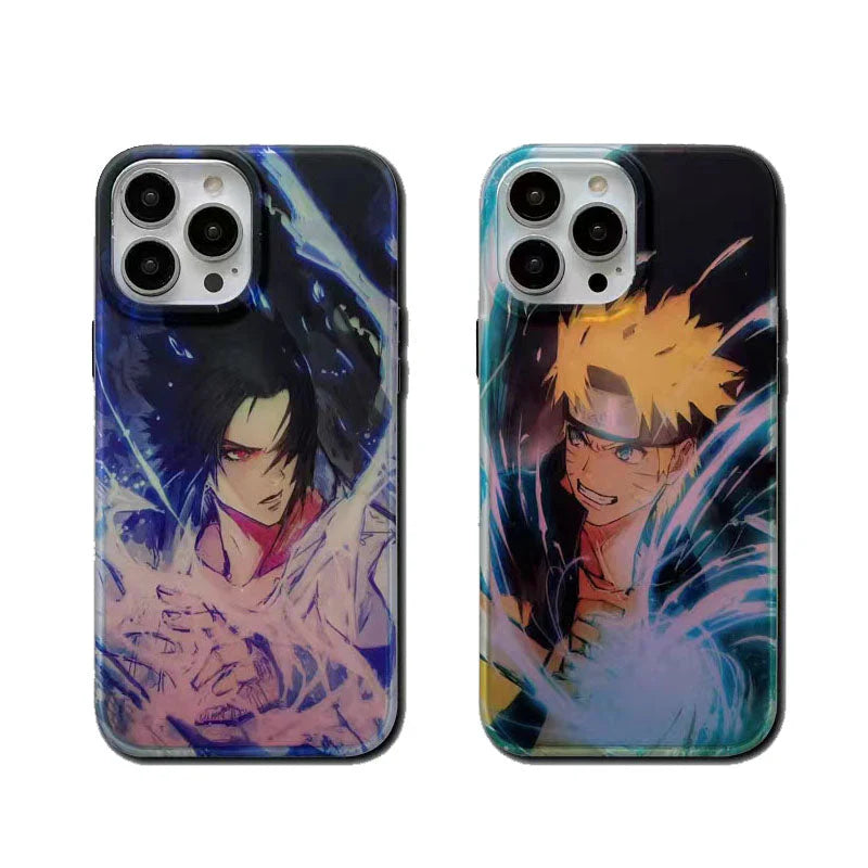 Sasuke/Uzimaki Apple exquisite Trend Silicone Anti-collision phone case