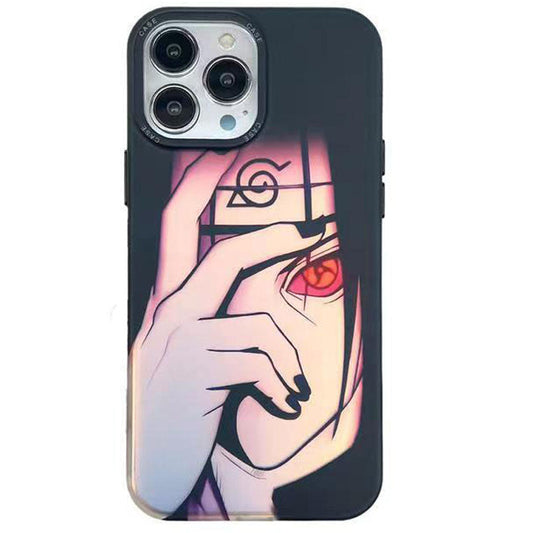 Uchiha Itachi iPhone silicone crash-resistant phone case