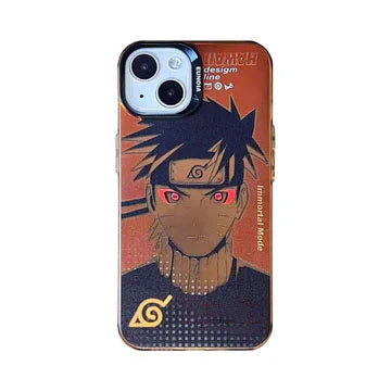 Sasuke/Uzumaki Apple exquisite Trend Silicone Anti-collision phone case