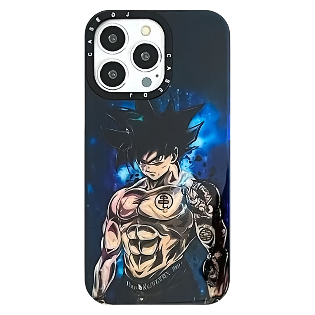 Son Goku/Goku Black Apple silicone crash-resistant phone case