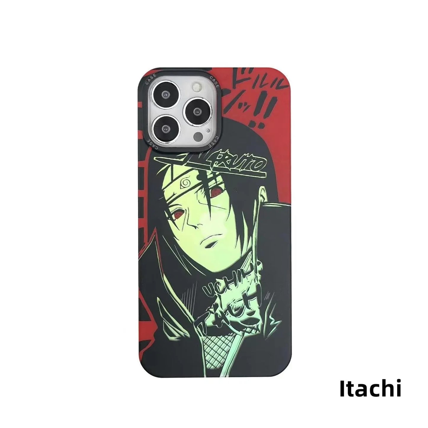 Itachi/Kakashi iPhone exquisite Trend Silicone Anti-collision phone case