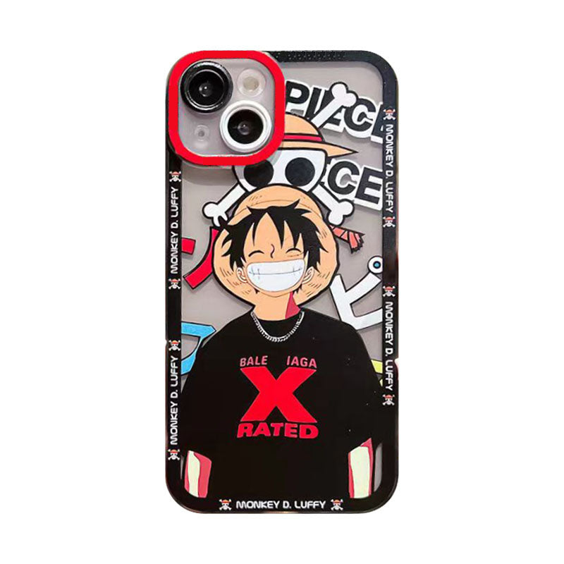 Luffy/Zoro iPhone exquisite Trend Silicone Anti-collision phone case