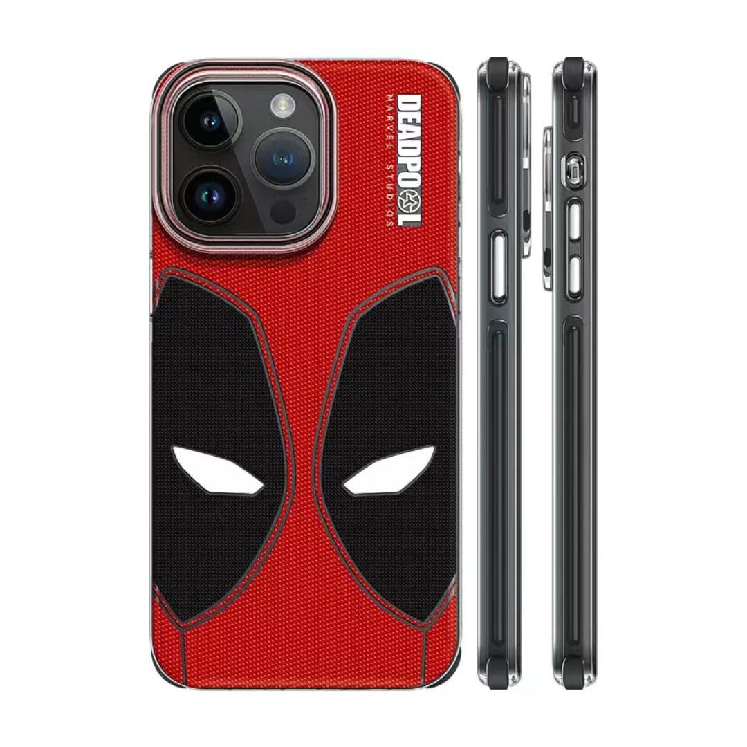 Deadpool/Wolverine iPhone silicone crash-resistant phone case