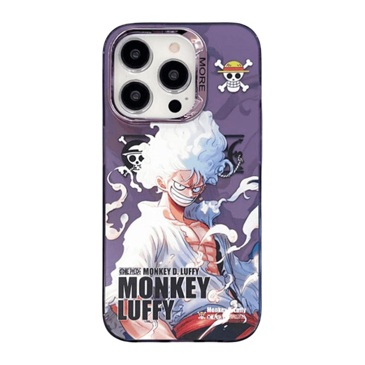 Luffy/Zoro iPhone silicone crash-resistant phone case