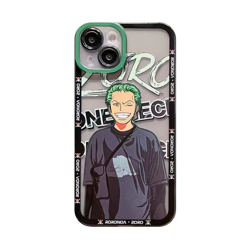 Luffy/Zoro iPhone exquisite Trend Silicone Anti-collision phone case