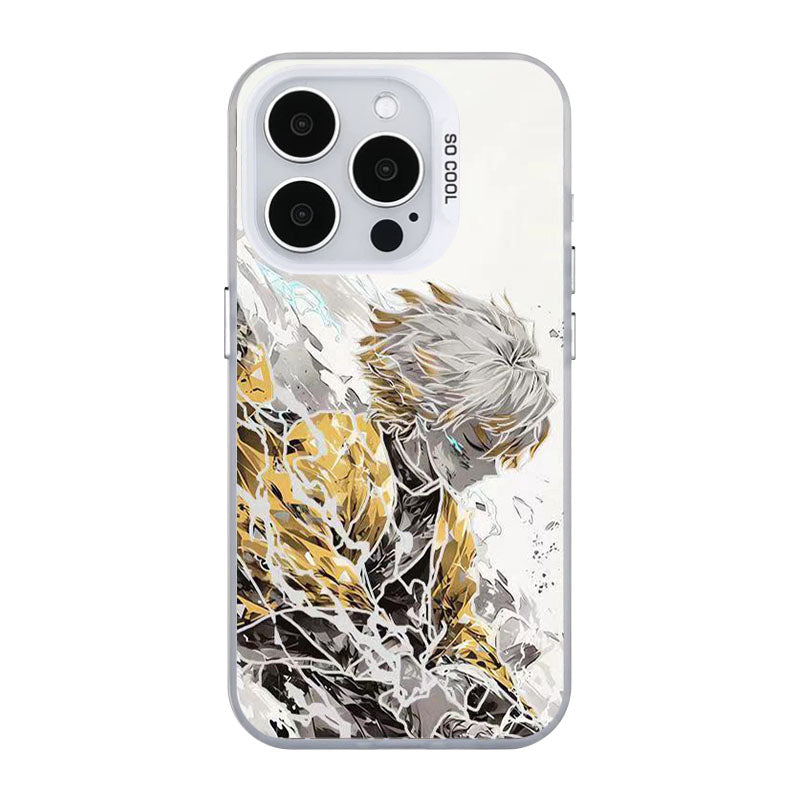 Agatsuma Zenitsu iPhone silicone crash-resistant phone case