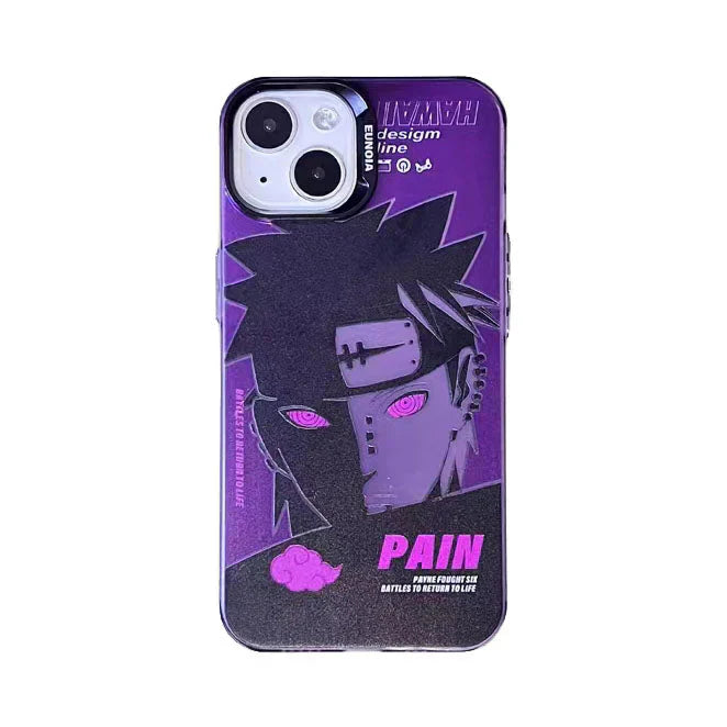 Sasuke/Uzumaki Apple exquisite Trend Silicone Anti-collision phone case