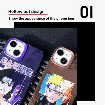 Sasuke/Uzumaki Apple exquisite Trend Silicone Anti-collision phone case