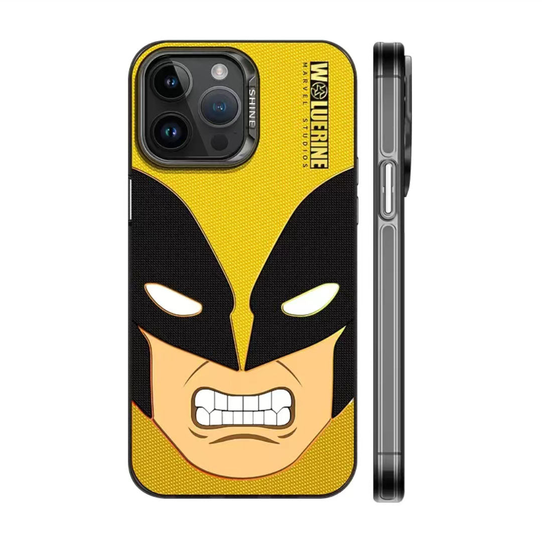 Deadpool/Wolverine iPhone silicone crash-resistant phone case