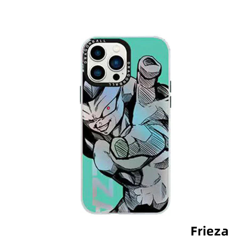 Goku/Vegeta/Buu/Frieza Apple exquisite Trend Silicone Anti-collision phone case