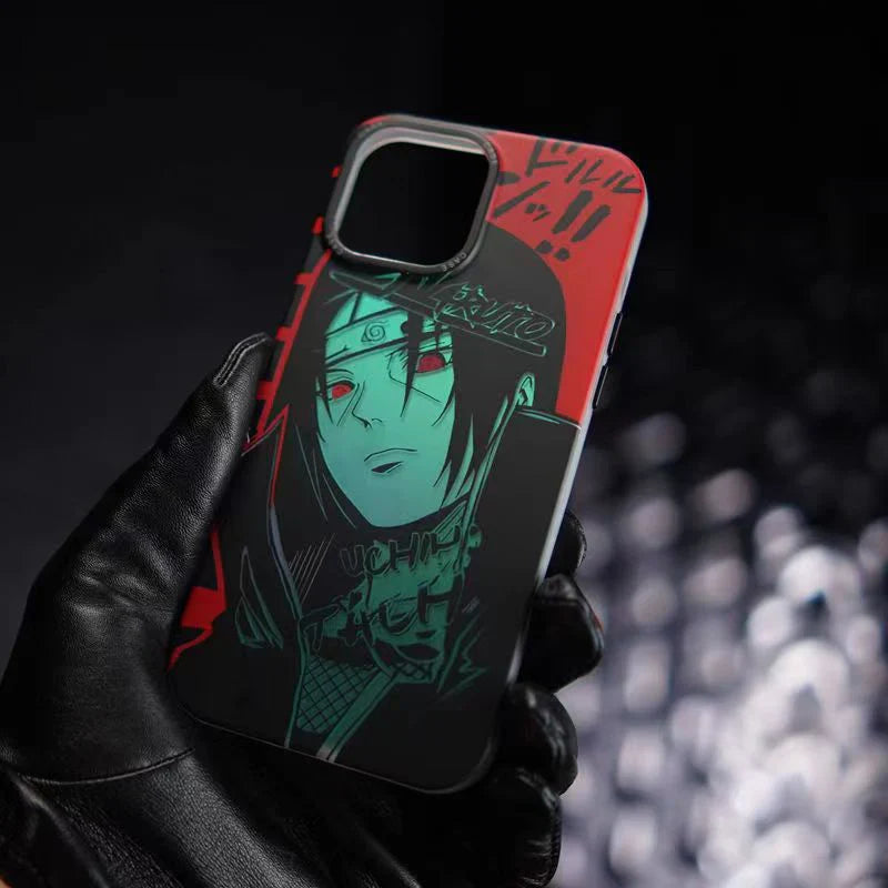 Itachi/Kakashi iPhone exquisite Trend Silicone Anti-collision phone case