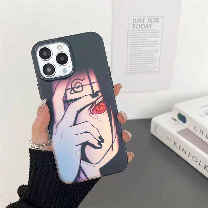 Uchiha Itachi iPhone silicone crash-resistant phone case