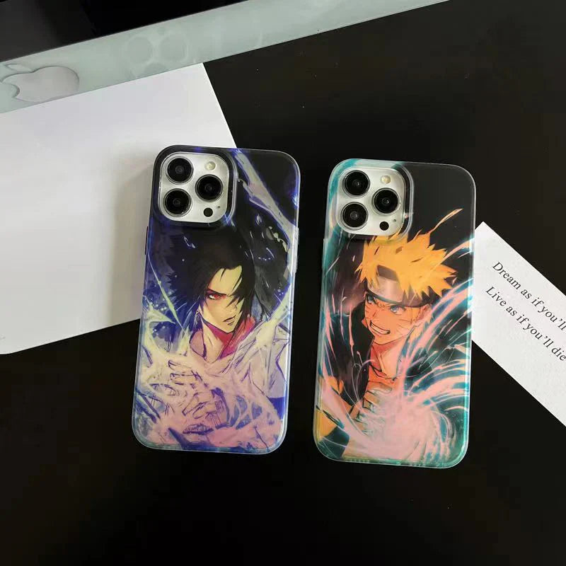 Sasuke/Uzimaki Apple exquisite Trend Silicone Anti-collision phone case